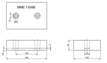 MME huid/roeranode aluminium MME110AB (MME110AB)