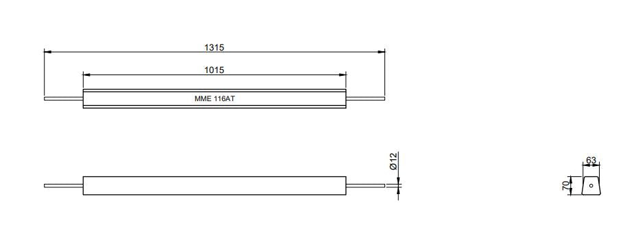 MME tankanode aluminium MME116ATST (MME116ATST)