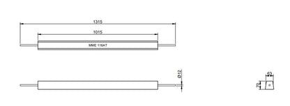 MME tankanode aluminium MME116ATST (MME116ATST)