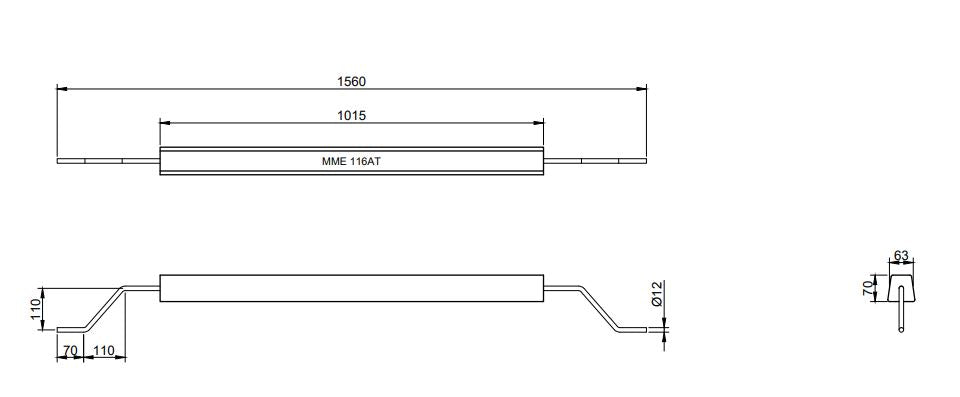 MME tankanode aluminium MME116AT (MME116AT)