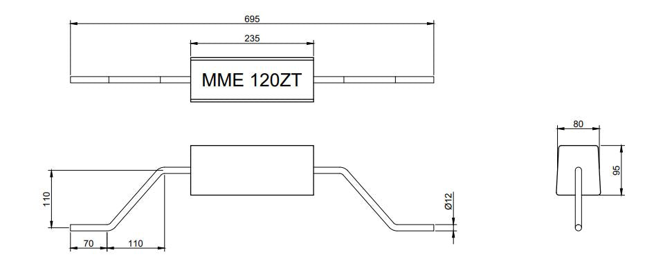 MME tankanode zink MME120ZT (MME120ZT)