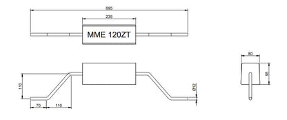 MME tankanode zink MME120ZT (MME120ZT)
