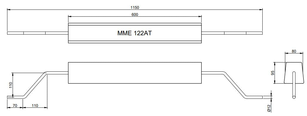 MME tankanode aluminium MME122AT (MME122AT)