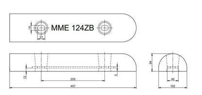 MME huid/roeranode zink MME124ZB (MME124ZB)