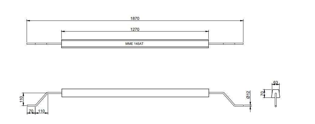 MME tankanode aluminium MME145AT (MME145AT)