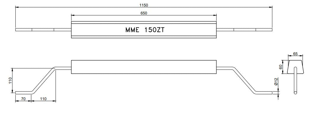 MME tankanode zink MME150ZT (MME150ZT)