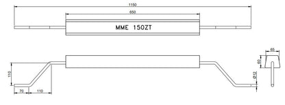 MME tankanode zink MME150ZT (MME150ZT)